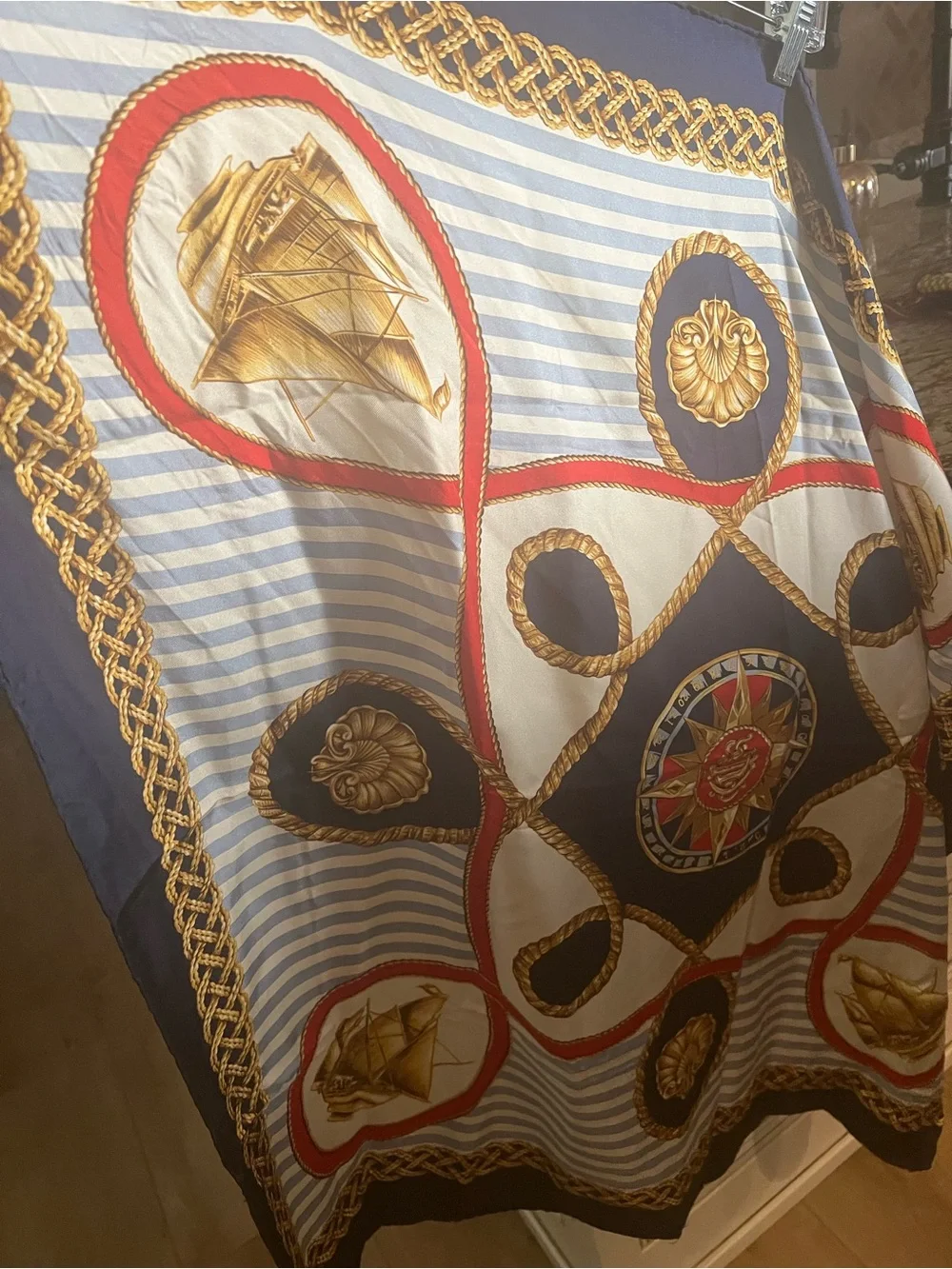 Dior silk scarf
